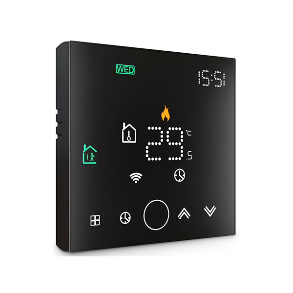 PE03 Smart Wifi Thermostat Black