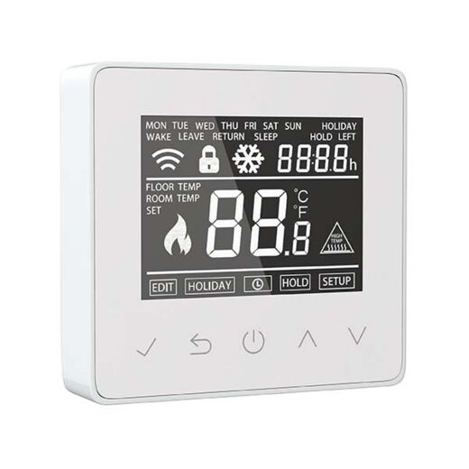 PE02 Digital Touchscreen Thermostat (16A)