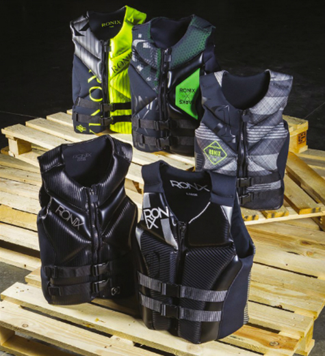 Ronix impact vests and flotation devices, for help picking your wake vest call 01758713407