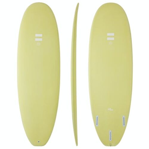 INDIO 7ft Endurance PLUS Mid Surfboard - Banana