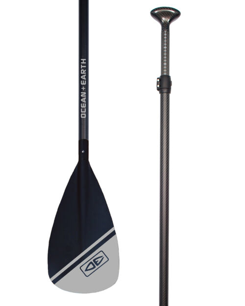 OCEAN & EARTH 2022 Carbon Poly with ABS Blade SUP Paddle