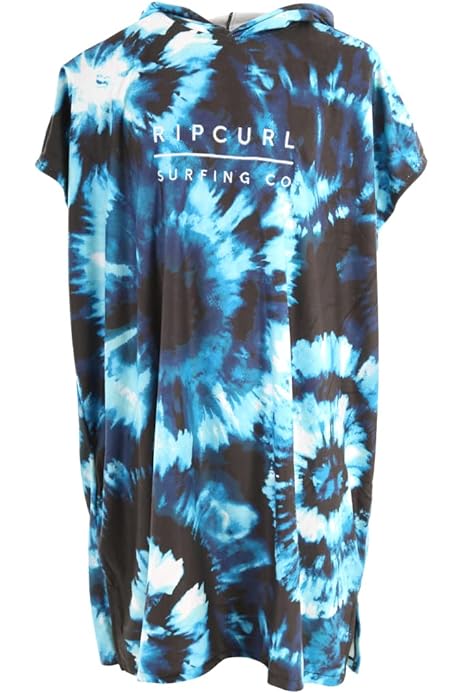 RIPCURL Mix Up Print Hooded Towel - Pacific Blue