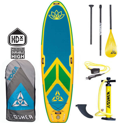 O'SHEA 2023 Yogafit Inflatable SUP Stand Up Paddle Board Package
