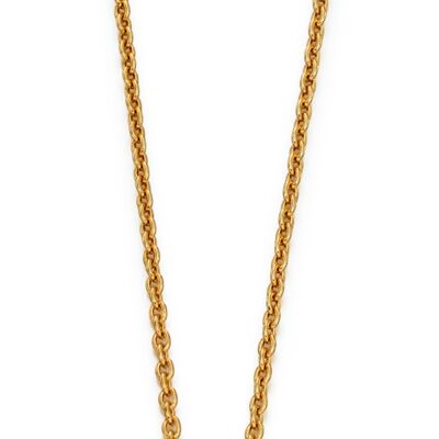 Olympia-Gold Plated Pave Diamond Star Necklace