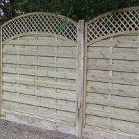 Trellis Topped Fencing