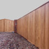 Oak Tongued & Grooved Board Fencing with Needham Gates