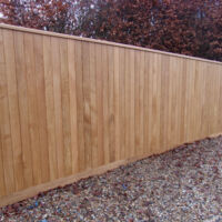 Solid Timber Fencing