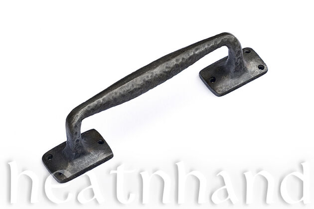 Hand forged pewter pull handle