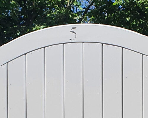 Engraved Numbers on Gates