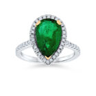 Aura | Emerald Halo Ring