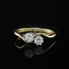 Vintage Diamond Duet Ring
