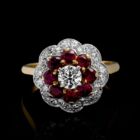 Vintage Style Ruby Ring