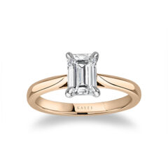 Purity | Emerald Cut Solitaire