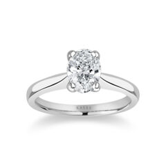 Purity | Oval Cut Solitaire