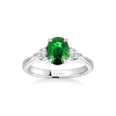 Charisma | Emerald & Diamond Ring