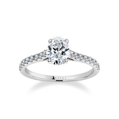 Finesse | Oval Cut Solitaire