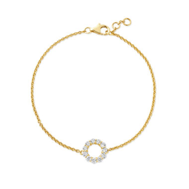 Totum | Diamond Circle Bracelet