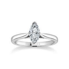 Purity | Marquise Cut Solitaire