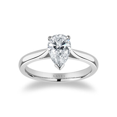 Purity | Pear Cut Solitaire