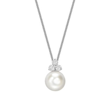 South Sea Pearl & Diamond Pendant