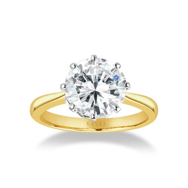 Vintage Diamond Solitaire Ring