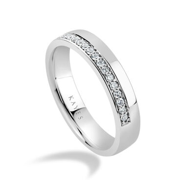 Duo | Offset Diamond Ring