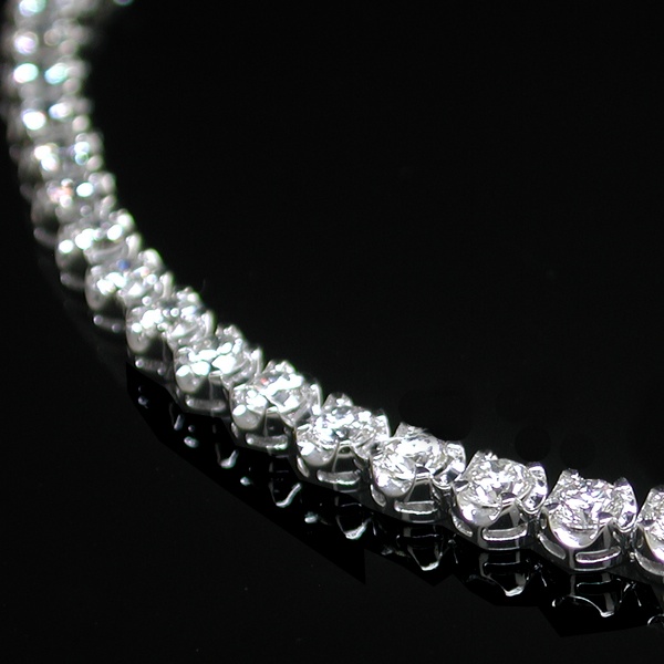 Pre-Owned Silver CZ Tennis Bracelet | Ladies Silver Bracelets | Pre-Owned  Jewellery