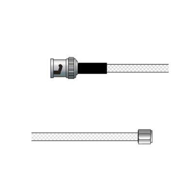 50 Ohm BNC to SMA Cable Adaptor Assembly - 3GHz