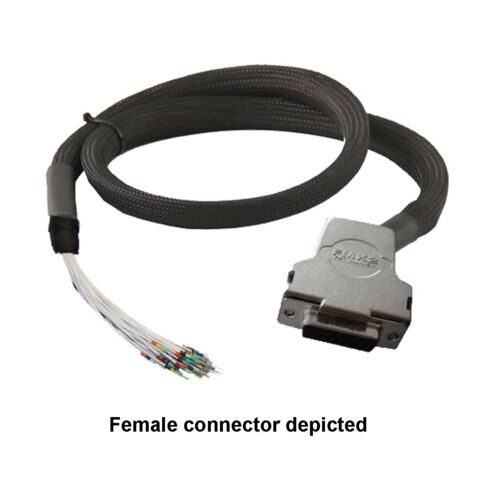 Cable Assembly 15-Pin D-Type, Male to Unterminated With Cut Ends, 0.5m
