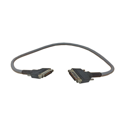 Cable, 25 Pin 1.27mm Pitch Micro-D, Female to Female, 0.5m