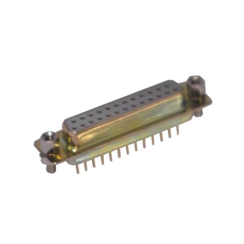 25-Pin D-Type Female Straight PCB Mount
