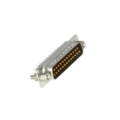 25-Pin D-Type Male Straight PCB Mount