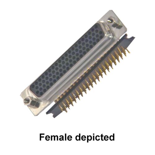 78-Pin D-Type Male Right-Angle PCB