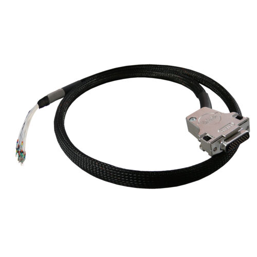 Cable Assembly, 26-Pin D-Type, Male to Unterminated With Ferrules, 0.5m