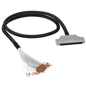 100 Pin Micro-D Connector to Unterminated Cable For Pickering Products