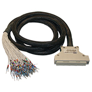 160针 DIN 连一端装配有连接器的电缆