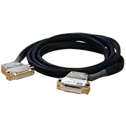 25针D型两端装配相同连接器的电缆