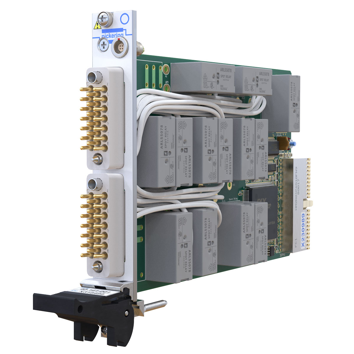40-161A PXI 16 A Power Relay Module With Hardware Interlock