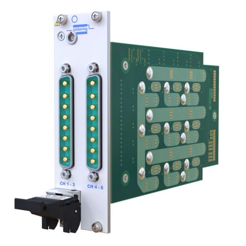 PXI Solid State Switch Module, 6xSPST, 30 A, Hardware Interlock