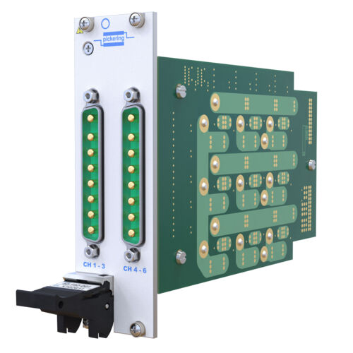 PXI Fault Insertion Switch, 6-channel, Two Fault Buses, 10 A