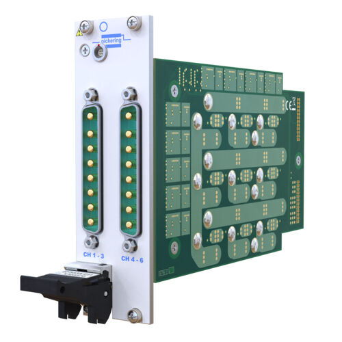 PXI Solid-State Matrix Module, 6x2, 10 A, Hardware Interlock