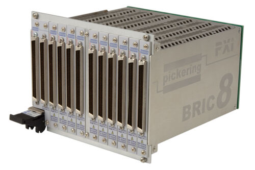 PXI 8 Slot BRIC Solid State 128x8 1-Pole (4 sub-cards)