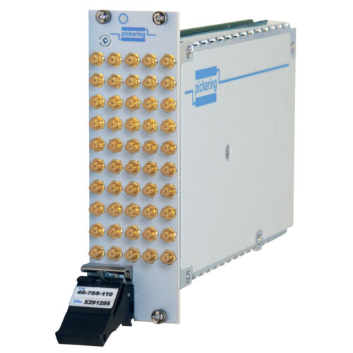 PXI RF Multiplexer, 10x SP4T, 1.8 GHz 50 Ω, SMB Connectors