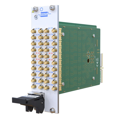 Octal 4 to 1 Terminated 50Ω 600MHz PXI RF Multiplexer