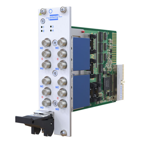 PXI/PXIe Microwave Relay, Quad SPDT, 2.5 GHz, 75 Ω, 1.6/5.6, Failsafe