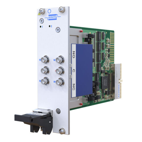 PXI/PXIe Microwave Relay, Dual SPDT, 18 GHz, 50 Ω, SMA, Internal Termination, Failsafe