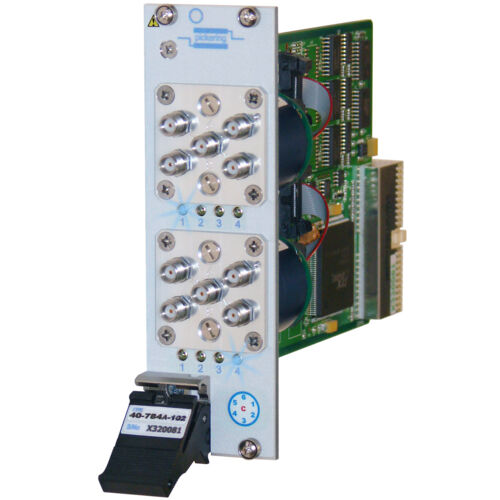 PXI/PXIe Microwave Multiplexer, Dual SP4T, 6 GHz, 50 Ω, SMA, Failsafe