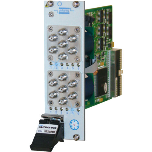 PXI/PXIe Microwave Multiplexer, Dual SP6T, 40 GHz, 50 Ω, SMA-2.9, Failsafe