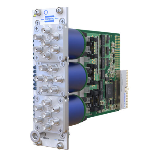 PXI/PXIe Microwave Multiplexer, Triple SP6T, 6 GHz, 50 Ω, SMA, Failsafe