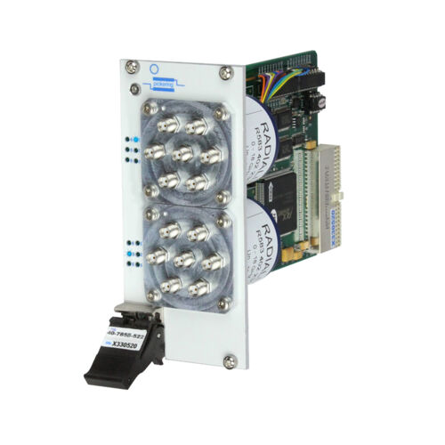 PXI/PXIe Microwave Multiplexer, Dual SP6T, 2.5 GHz, 75 Ω, 1.6/5.6, Failsafe